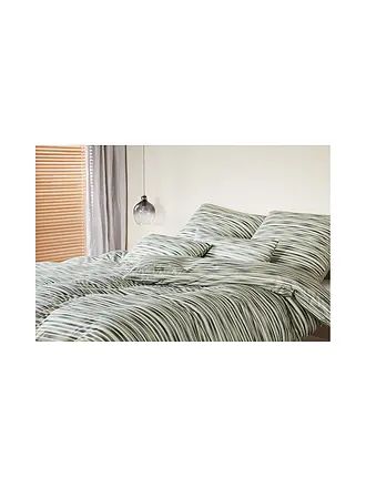ELEGANTE | Jersey Bettwäsche DESIRE 140x200cm Hell Gruen | 